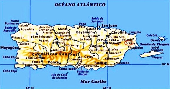 Límites geográficos de Puerto Rico